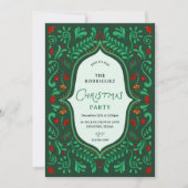 Colorful Christmas Fiesta Party Invitation (Devant)