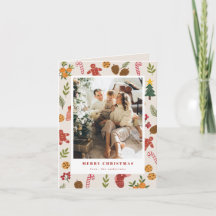 Colorful Christmas & Seasonal Items Photocard