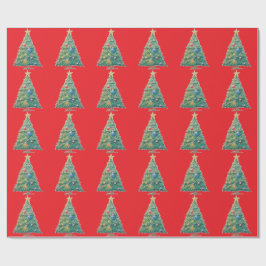 Colorful Christmas Tree Cadeaupapier