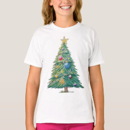 Colorful Christmas Tree T-shirt