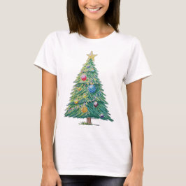 Colorful Christmas Tree T-shirt