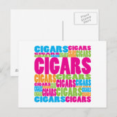 Colorful Cigars Briefkaart (Voorkant / Achterkant)