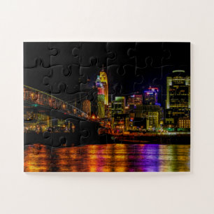 Colorful Cincinnati Legpuzzel