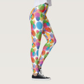 Colorful Circle Patroon Leggings (Rechts)