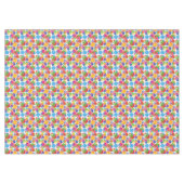 Colorful Circle Pattern Tablecloth Tafelkleed (Voorkant (Horizontaal))