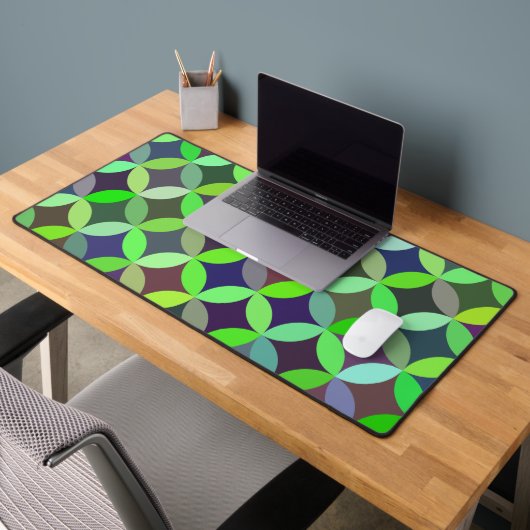 Colorful Circle Star Quilt Pattern Bureaumat (Kantoor 2)