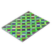 Colorful Circle Star Quilt Pattern Notitieboek (Linkerzijde)