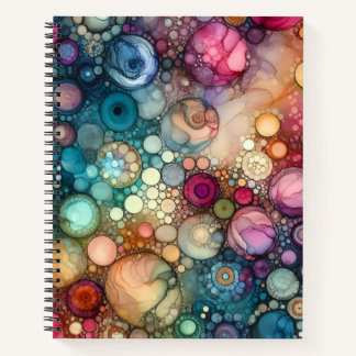 Colorful Circles Deluxe Notitieboek