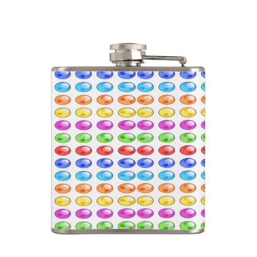 COLORFUL CIRCLES PATTERN HEUPFLES (Achterkant)