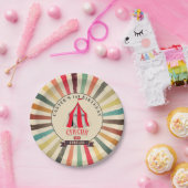 Colorful Circus Persoonlijke Partij Bord (Feest)