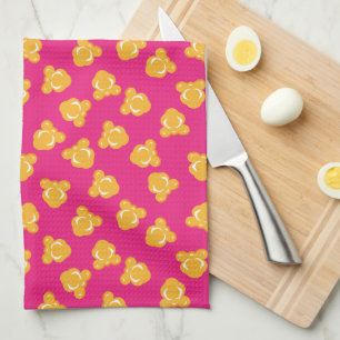 Colorful Circus Popcorn Patroon Theedoek