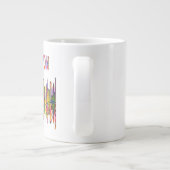 Colorful Cityscape of Boston Giant Coffee Mok (Achterkant)