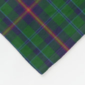 Colorful Clan Young Tartan Fleece Blanket (Hoek)