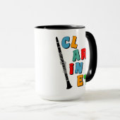 Colorful Clarinet Mok (Voorkant rechts)