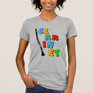 Colorful Clarinet T-shirt
