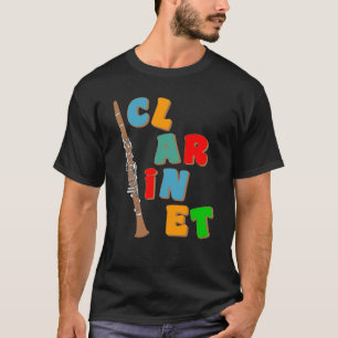Colorful Clarinet T-shirt