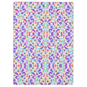 Colorful clipboard with a vibrant klembord (Achterkant)