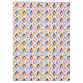Colorful clipboard with geometric pattern  klembord (Achterkant)