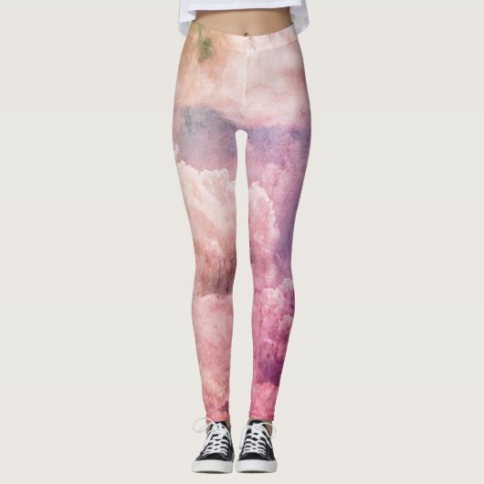 Colorful Cloud-Leggings Leggings (Voorkant)