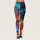 Colorful Clouds Leggings (Achterkant)