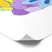 Colorful Cockatiel Poster (Hoek)