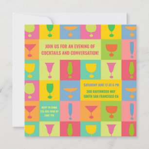 Colorful Cocktail Kaart