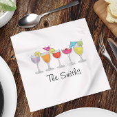 Colorful Cocktail Napkins Servetten