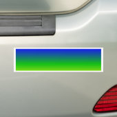 Colorful Color Gepersonaliseerd Designer Bumpersticker (Op auto)