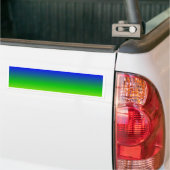 Colorful Color Gepersonaliseerd Designer Bumpersticker (Op Truck)