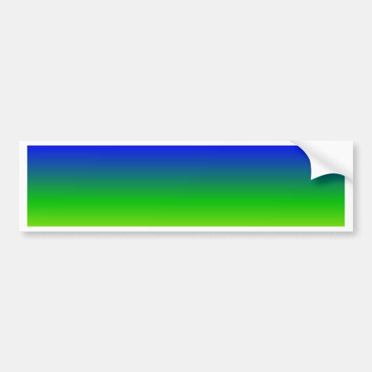 Colorful Color Gepersonaliseerd Designer Bumpersticker (Voorkant)
