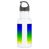 Colorful Color Gepersonaliseerd Designer Waterfles (Achterkant)