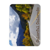 Colorful Colorado Autumn Independence Pass Magneet (Verticaal)
