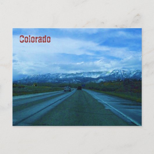 Colorful Colorado Briefkaart (Voorkant)