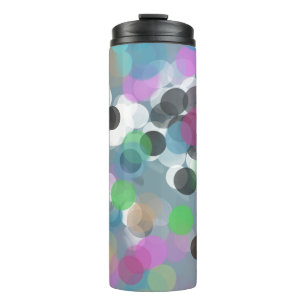 Colorful Confetti Bokeh Stippen Thermosbeker