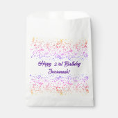 Colorful Confetti Special Occasion Sjabloon Bedankzakje (Voorkant)