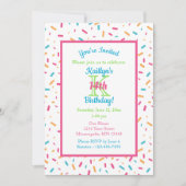 Colorful Confetti Sprinkles | Partij voor de verja Kaart (Voorkant)