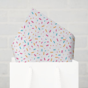 Colorful Confetti Sprinkles Partij voor de verja Tissuepapier