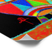 Colorful Conga Poster (Hoek)