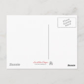 Colorful Copper Peacock Feather Briefkaart (Achterkant)