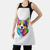 Colorful Corgi Schort (Insitu)
