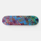 Colorful Cosmic Orbit Skateboard (Horizontaal)