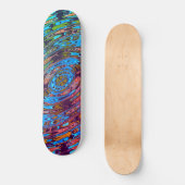 Colorful Cosmic Orbit Skateboard (Voorkant)