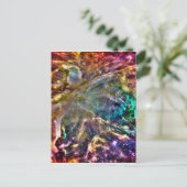 Colorful Cosmos Briefkaart (Staand voorkant)