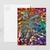 Colorful Cosmos Briefkaart (Voorkant / Achterkant)