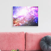 Colorful Cosmos Canvas Afdruk (Insitu (Woonkamer))