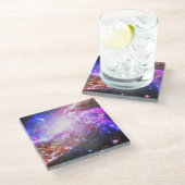 Colorful Cosmos Glazen Onderzetter (Schuin)