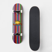 Colorful Costa Rica Skateboard (Voorkant)