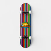 Colorful Costa Rica Skateboard (Voorkant)