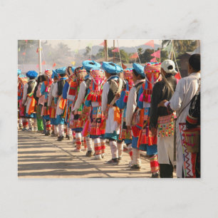 Colorful Costumes Briefkaart