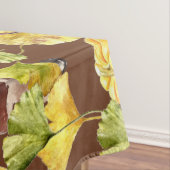 Colorful Cozy Autumn Waterverf Pattern Monogram Tafelkleed (Voorbeeld)